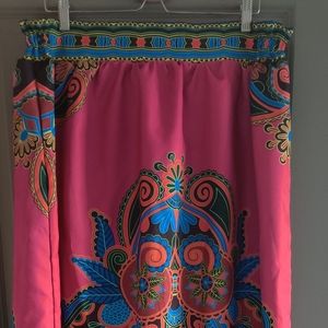 Women's African Printed Long Maxi Skirt 